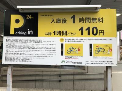 川崎市中原区「武蔵新城」駅 Parking in ビーンズ武蔵新城駐輪場 画像1