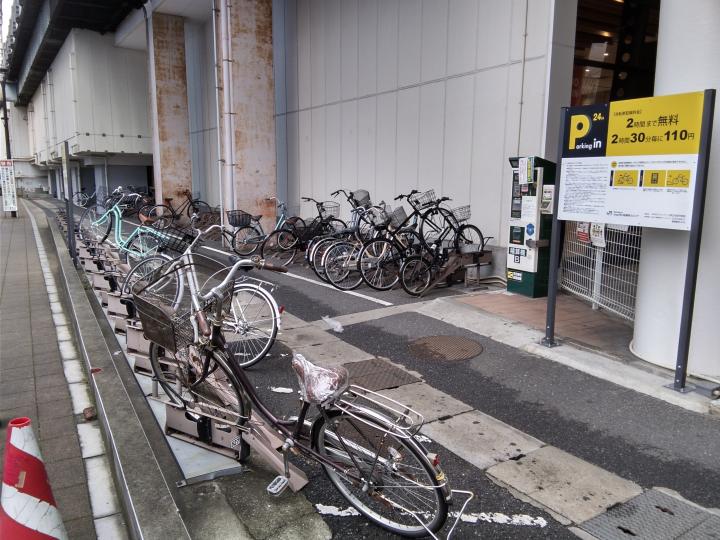 市川市 市川 駅 時間貸駐車場 Parking In Shapo市川駐輪場b 株 ジェイアール東日本高架サービス