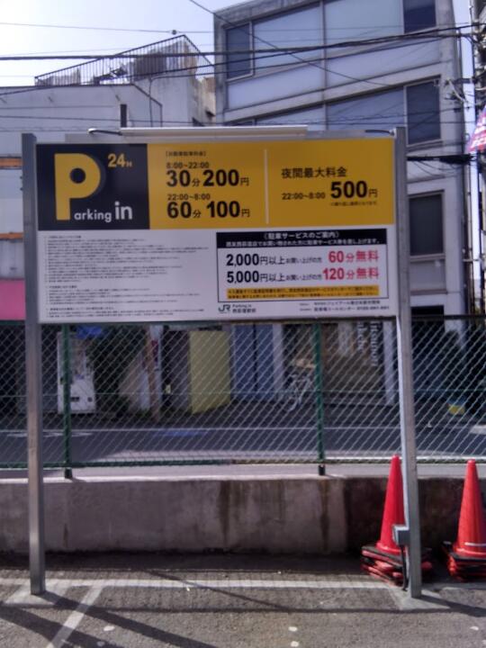 杉並区「西荻窪」駅 Parking in 西荻窪駅前　　 画像3